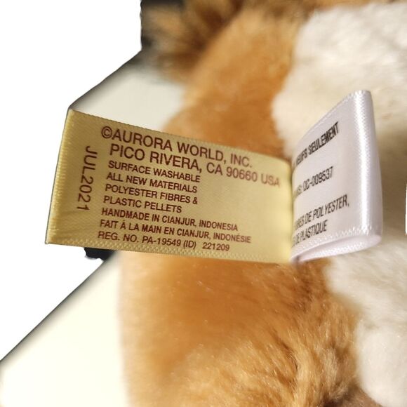 Aurora Miyoni Chipmunk Plush 9" Realistic Wildlife Outdoor Woodland Stuffed - Picture 11 of 11